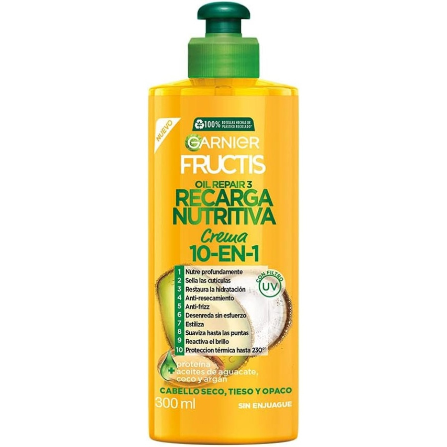 کرم مو ده کاره پروتئین رسان Recarga Nutritiva گارنیه 300ml