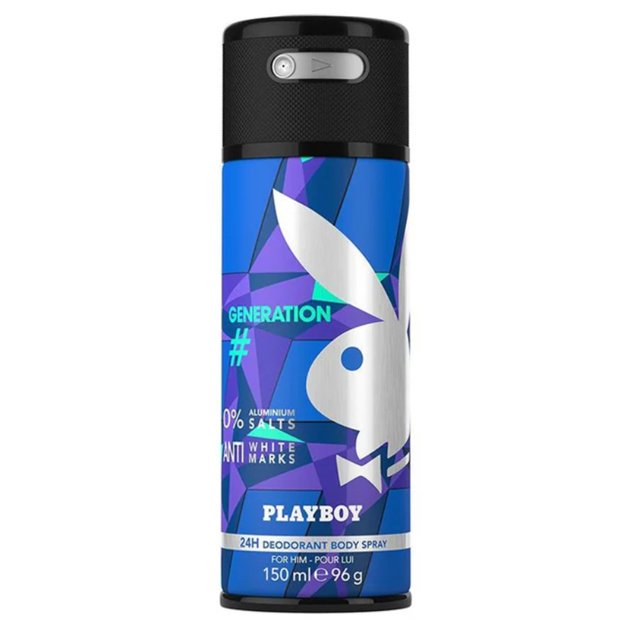 اسپری دئودورانت مردانه Generation پلی بوی 150ml