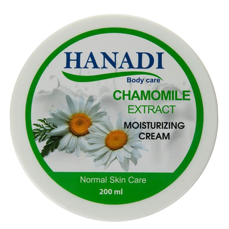 کرم مرطوب کننده دست و بدن عصاره بابونه هانادی 200ml