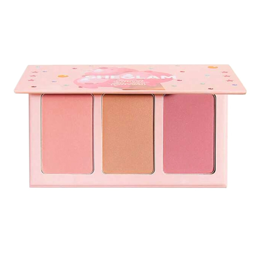 پالت رژ گونه شیگلم 3 عددی Sweet Cheeks