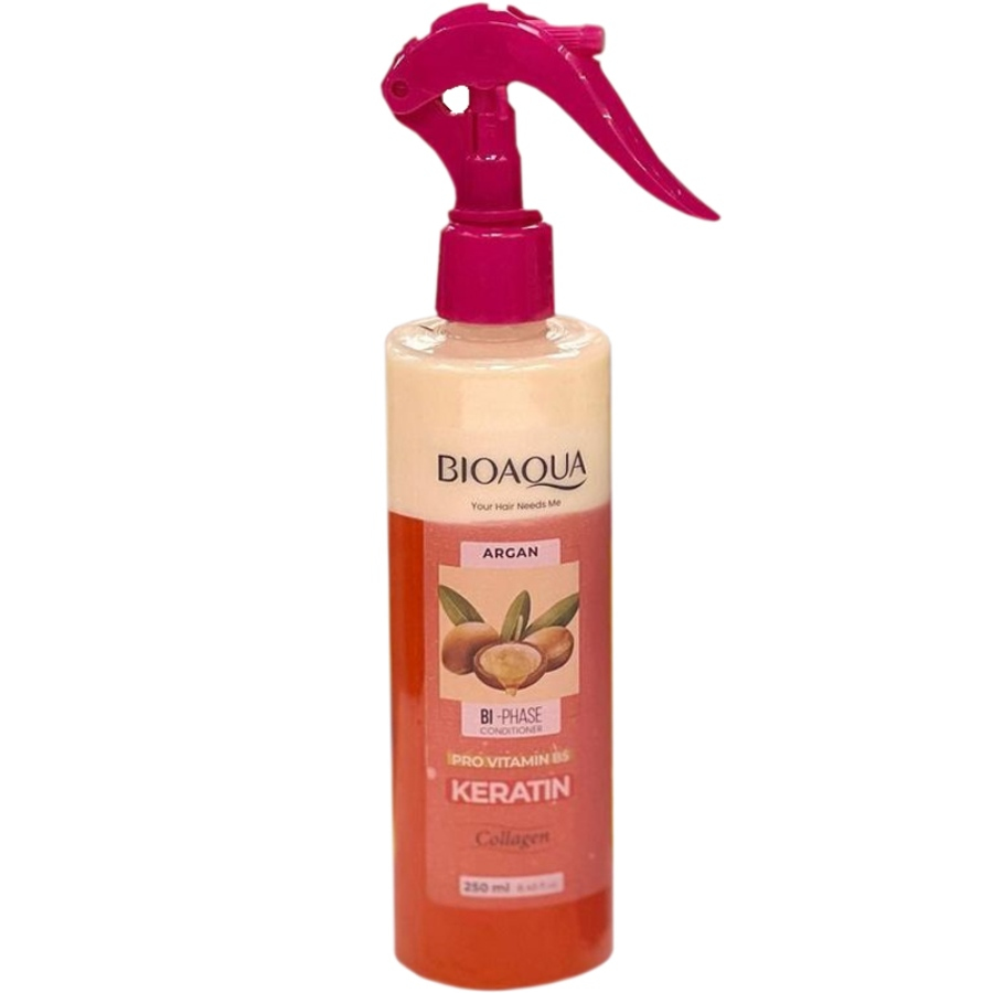 اسپری مو دو فاز بایوآکوا حاوی روغن آرگان 250ml