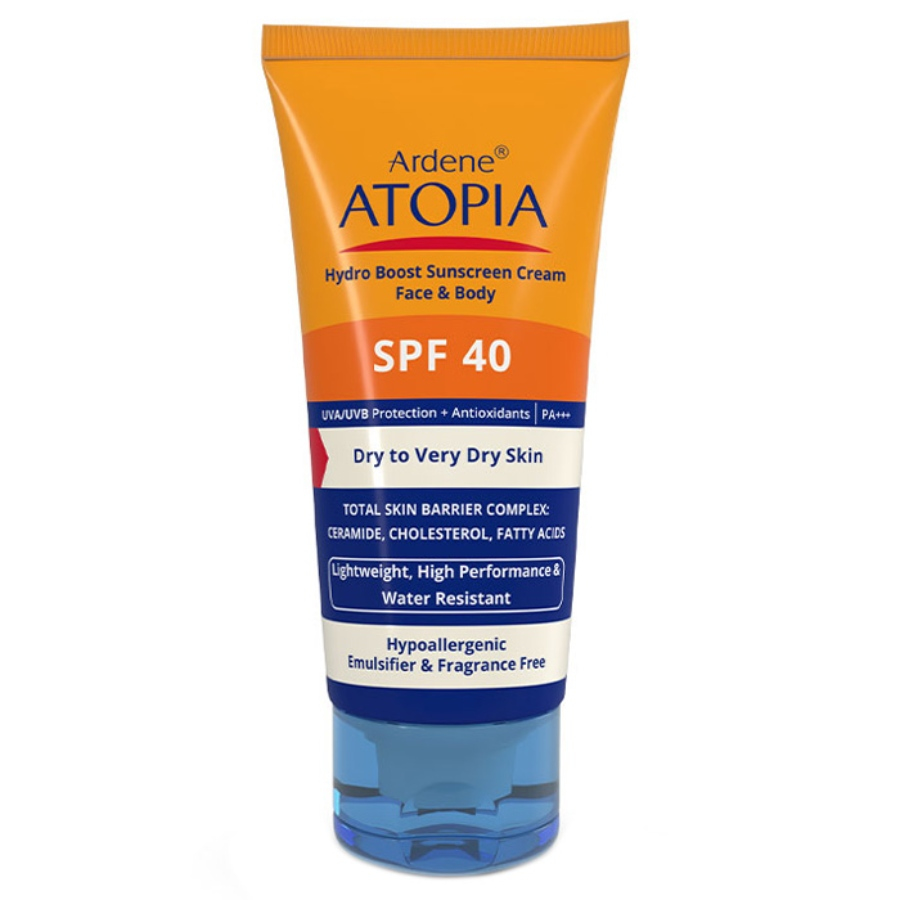 کرم ضدآفتاب رطوبت رسان پوست خشک SPF40 آردن آتوپیا 50ml