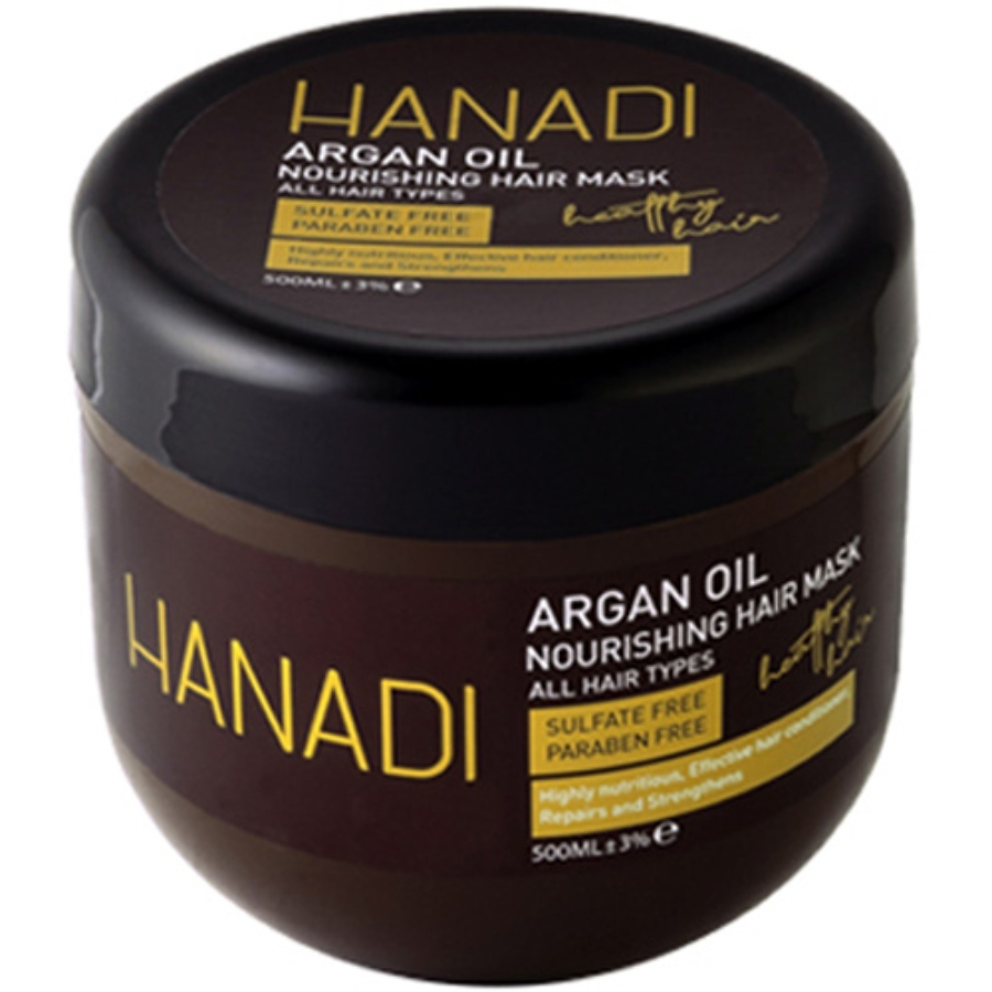 ماسک مو هانادی حاوی روغن آرگان 500ml