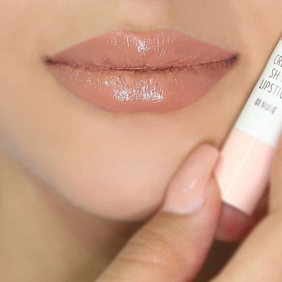 رژ لب مدادی براق کرمی Nude Look گلدن رز گلدن رز | زنونه