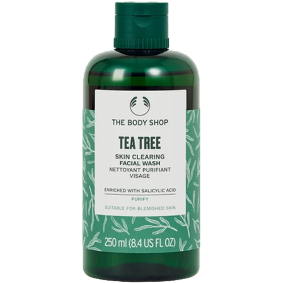 ژل شستشو پوست چرب Tea Tree بادی شاپ 250ml