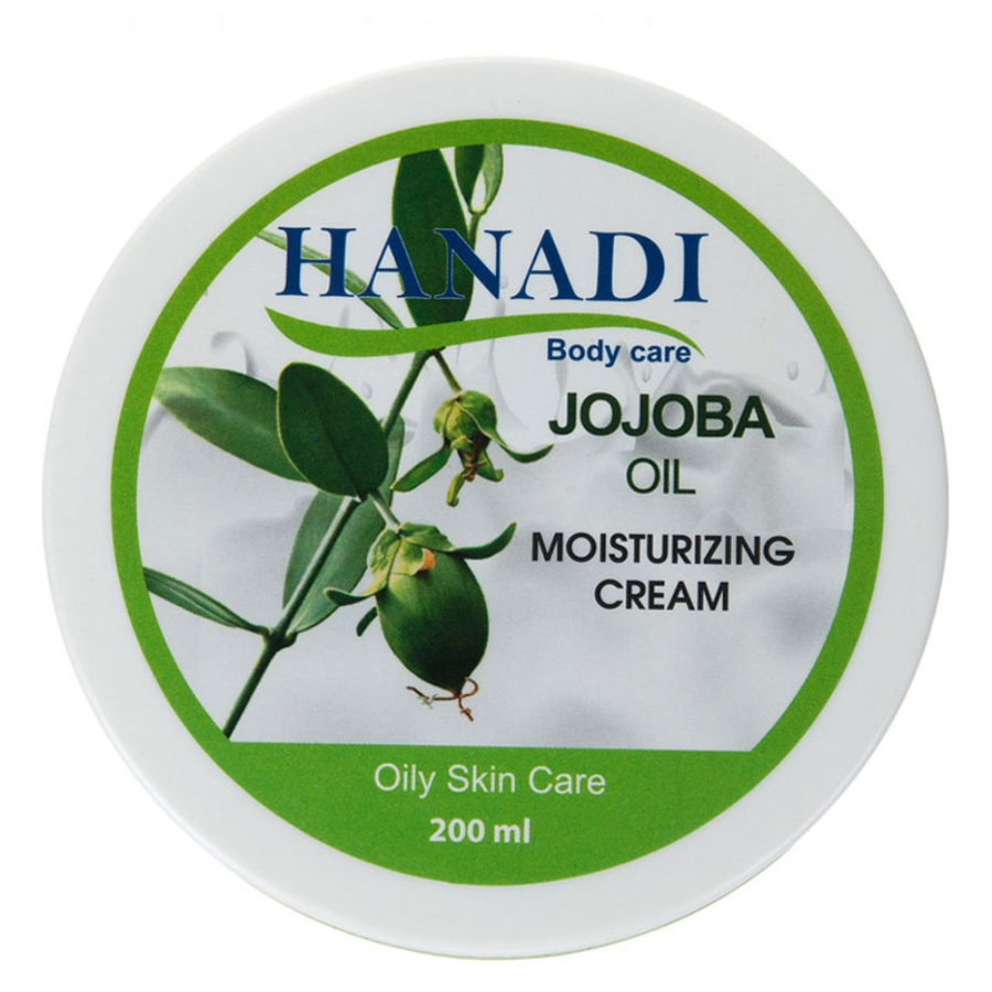 کرم مرطوب کننده دست و بدن عصاره روغن جوجوبا هانادی 200ml