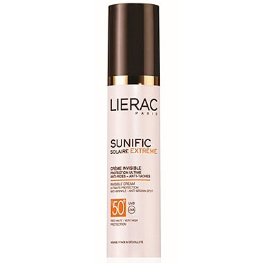 کرم سانی فیک spf 50 بی رنگ لیراک 50ml