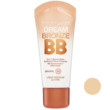 بی بی کرم برنزه کننده دریم برنز میبلین (Light Medium)