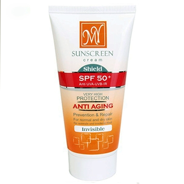 کرم ضد آفتاب ضد چروک شیلد اینویزیبل SPF 50 مای 50ml