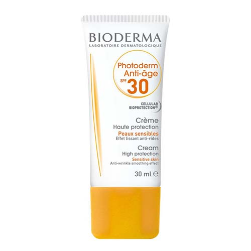 کرم ضد آفتاب ضد چروک SPF 30 بایودرما 30ml