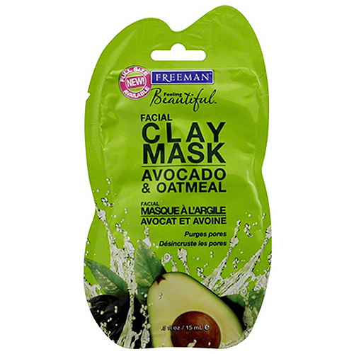 ماسک صورت مسافرتی خاک رسی جو و آووکادو فریمن