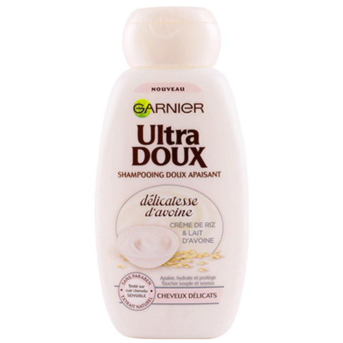 شامپو آبرسان مو سبوس برنج و جوانه جو اولترادو گارنیه 250ml