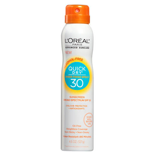 اسپری ضد آفتاب SPF30 لورال 50ml