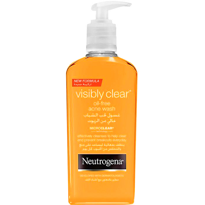 ژل شوینده صورت ضد آکنه نوتروژینا