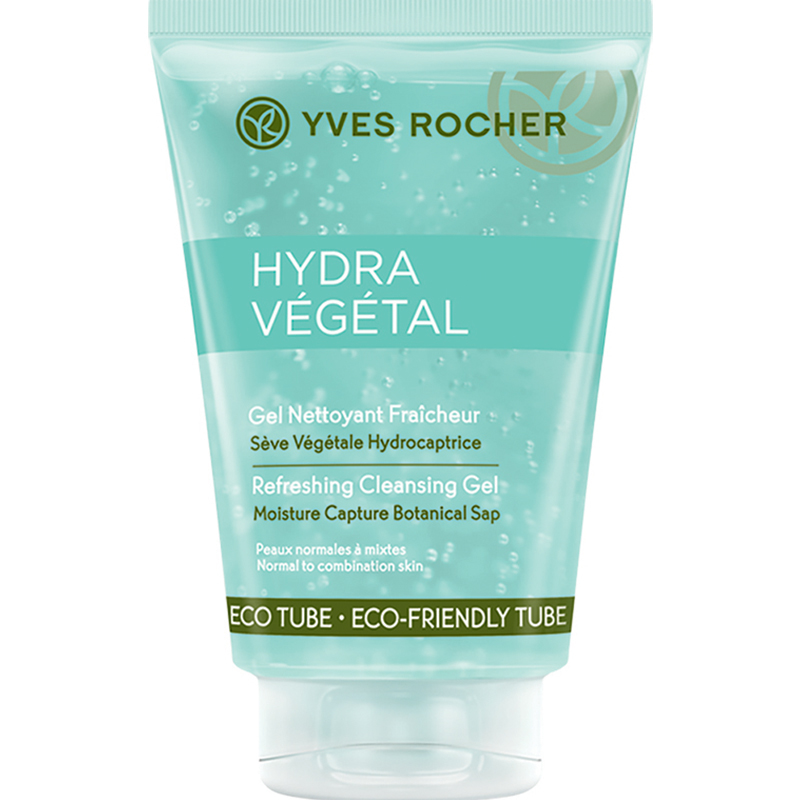 ژل پاک کننده و شاداب کننده Hyadra Vegetal ایوروشه 125ml