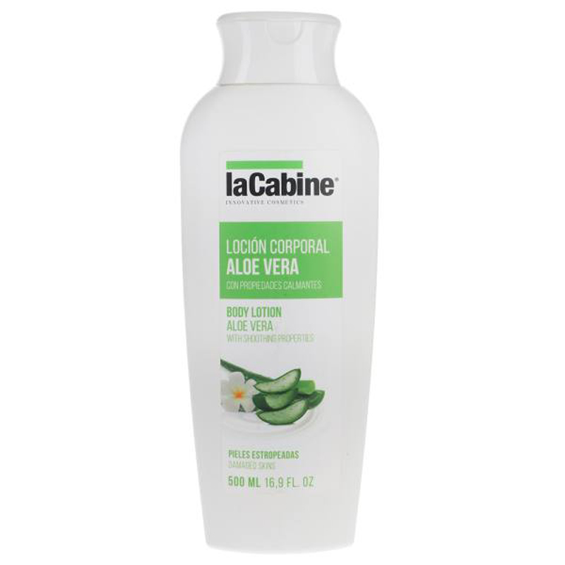لوسیون بدن لاکابین مدل Aloe Vera حجم 500 میلی لیتر
