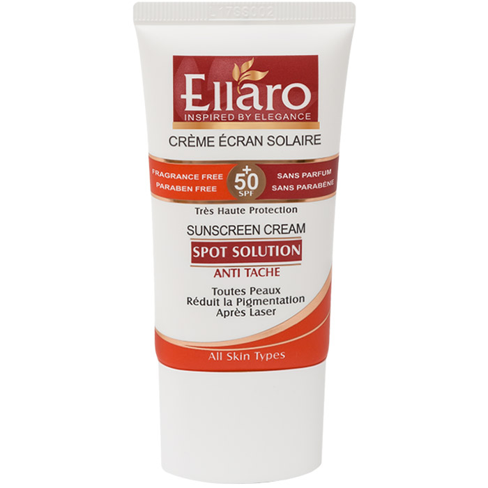 کرم ضد آفتاب و ضدلک انواع پوست SPF50 Spot Solution الارو 40ml