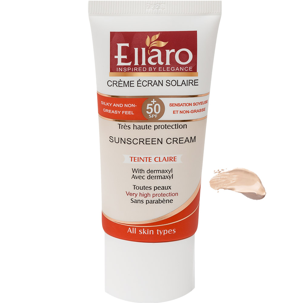 کرم ضد آفتاب رنگی SPF50 الارو 50ml