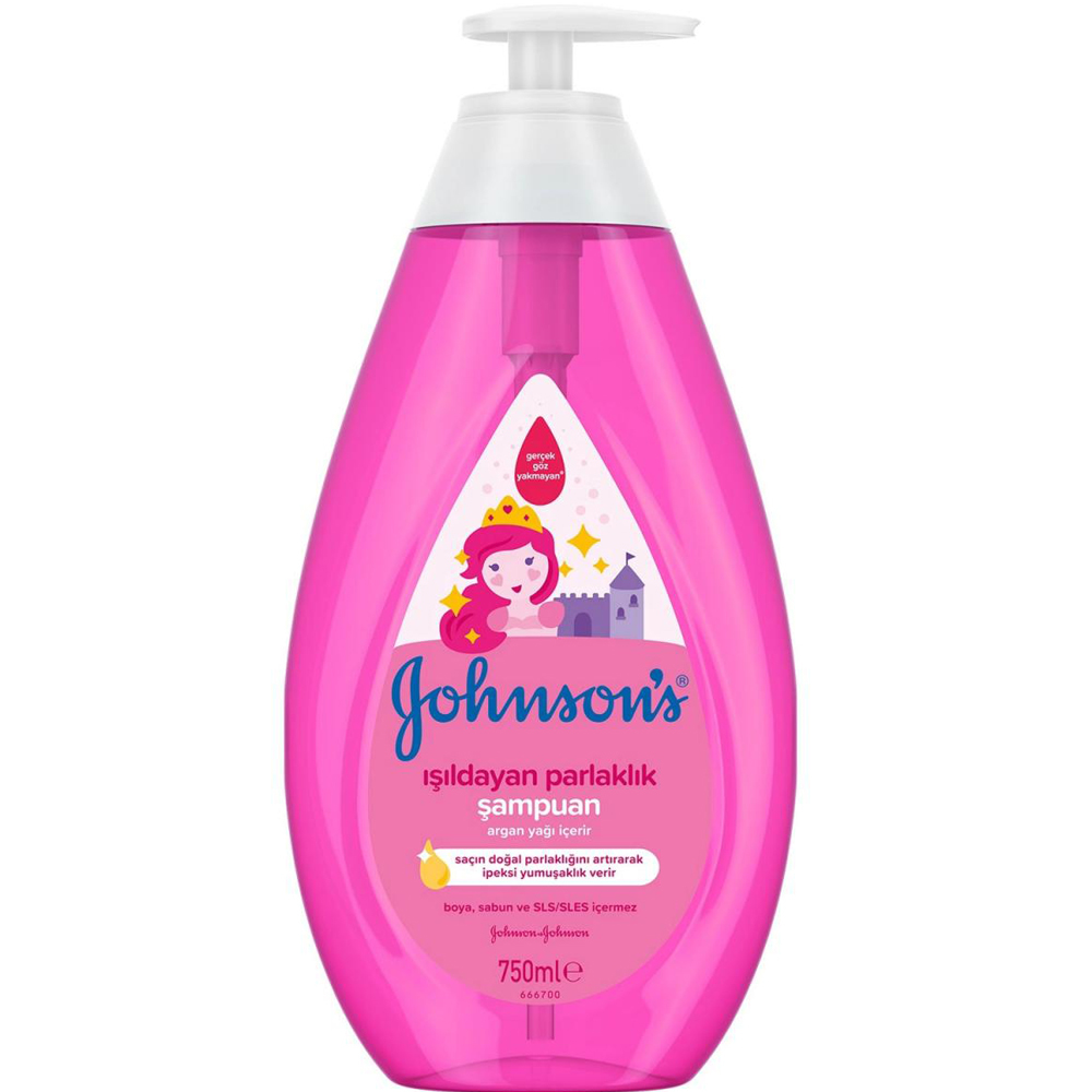 شامپو براق کننده مو کودک جانسون