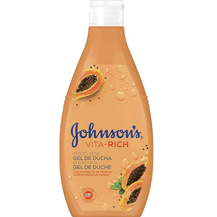 ژل شستشوی بدن عصاره پاپایا جانسون