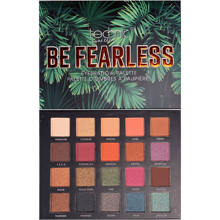 پالت سایه چشم Be Fearless تکنیک