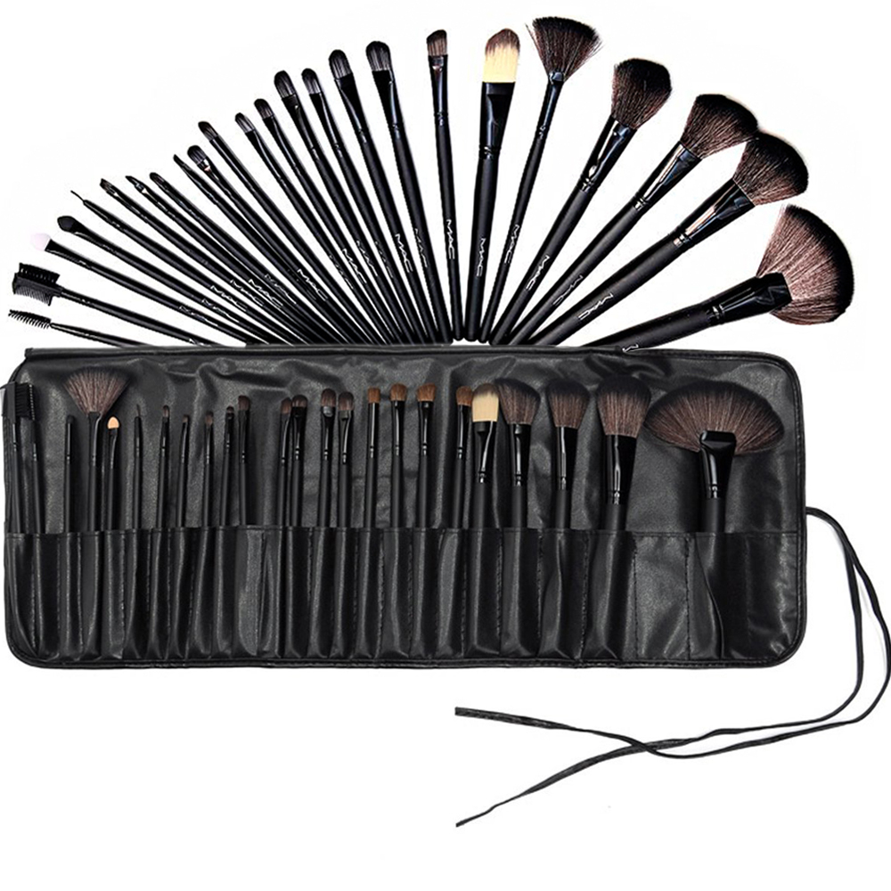 ست 24 عددی براش آرایشی همراه با کیف