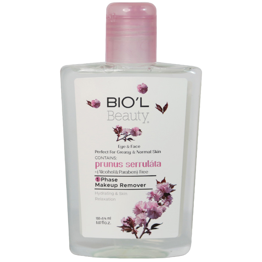 پاک کننده آرایش تک فاز پوست چرب و نرمال بیول 150ml