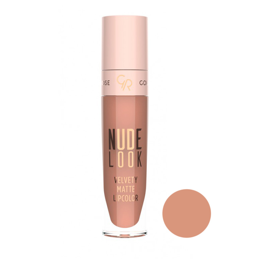 رژ لب مایع مات Nude Look گلدن رز 