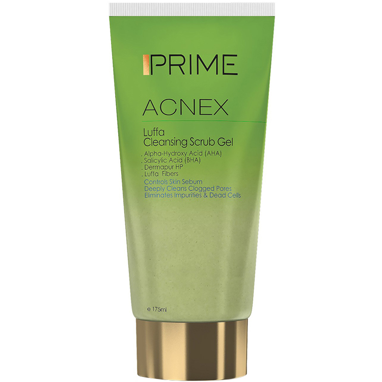 ژل اسکراب پاک کننده پوست چرب لوفا پریم 175ml