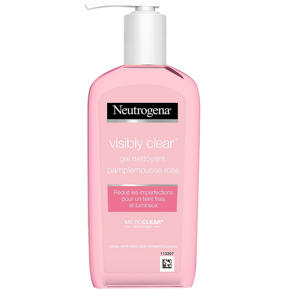 ژل میسلار شستشو عصاره گریپ فروت Visibly Clear نوتروژینا 200ml