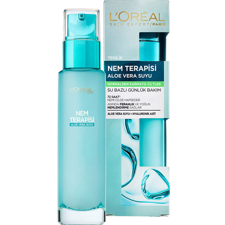 آبرسان پوست نرمال تا مختلط هیدرا جنیوس لورال 70ml