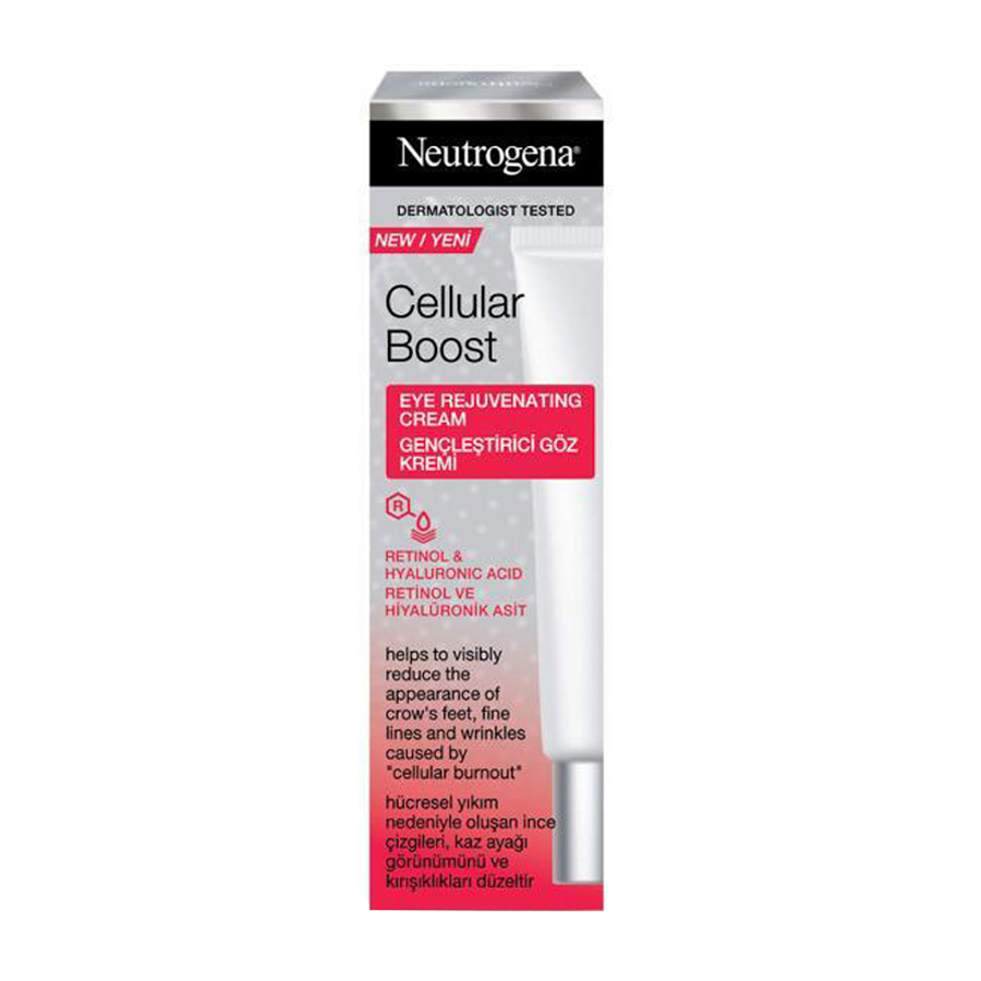 کرم جوان کننده دور چشم Cellular Boost نوتروژینا 15ml