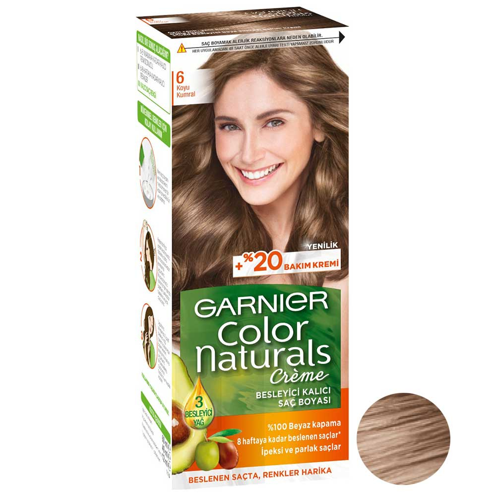 کیت رنگ مو Color Naturals گارنیه 40ml