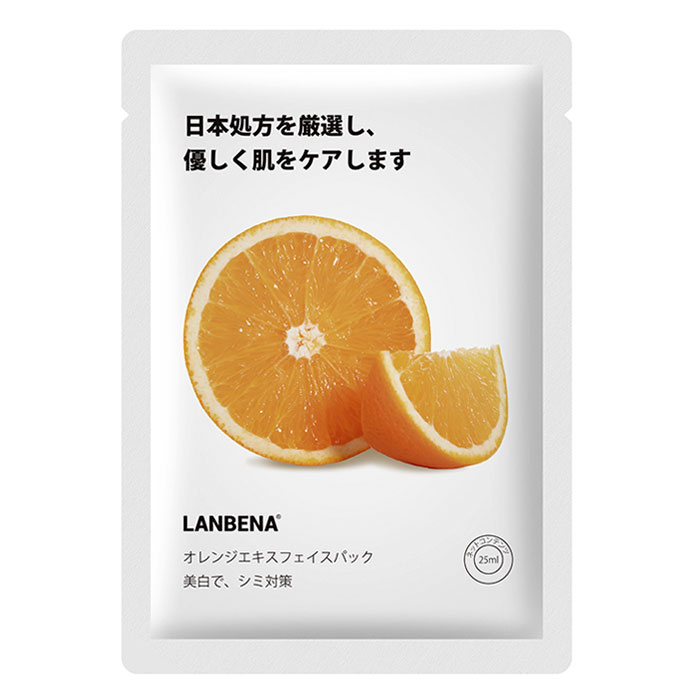 ماسک نقابی عصاره پرتقال لانبنا 25ml