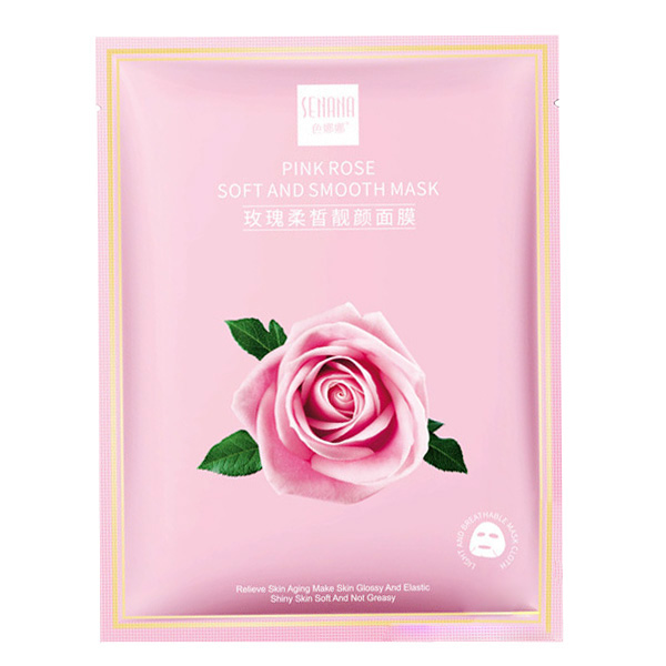 ماسک نقابی عصاره رز صورتی سنانا