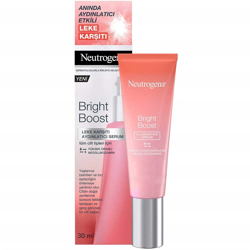 سرم ضد لک و روشن کننده پوست Bright Boost نوتروژینا 30ml