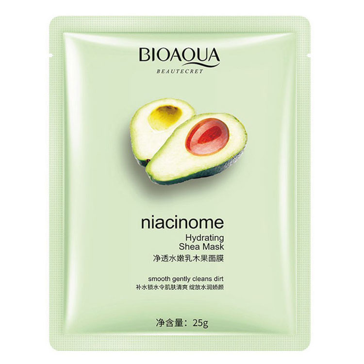 ماسک نقابی حاوی نیاسینامید و آووکادو بایوآکوا