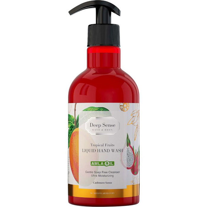 مایع دستشویی کرمی میوه های استوایی دیپ سنس 400ml