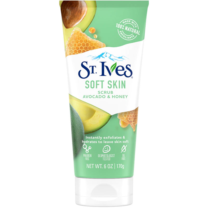 اسکراب نرم کننده آووکادو و عسل سینت ایوز 170g
