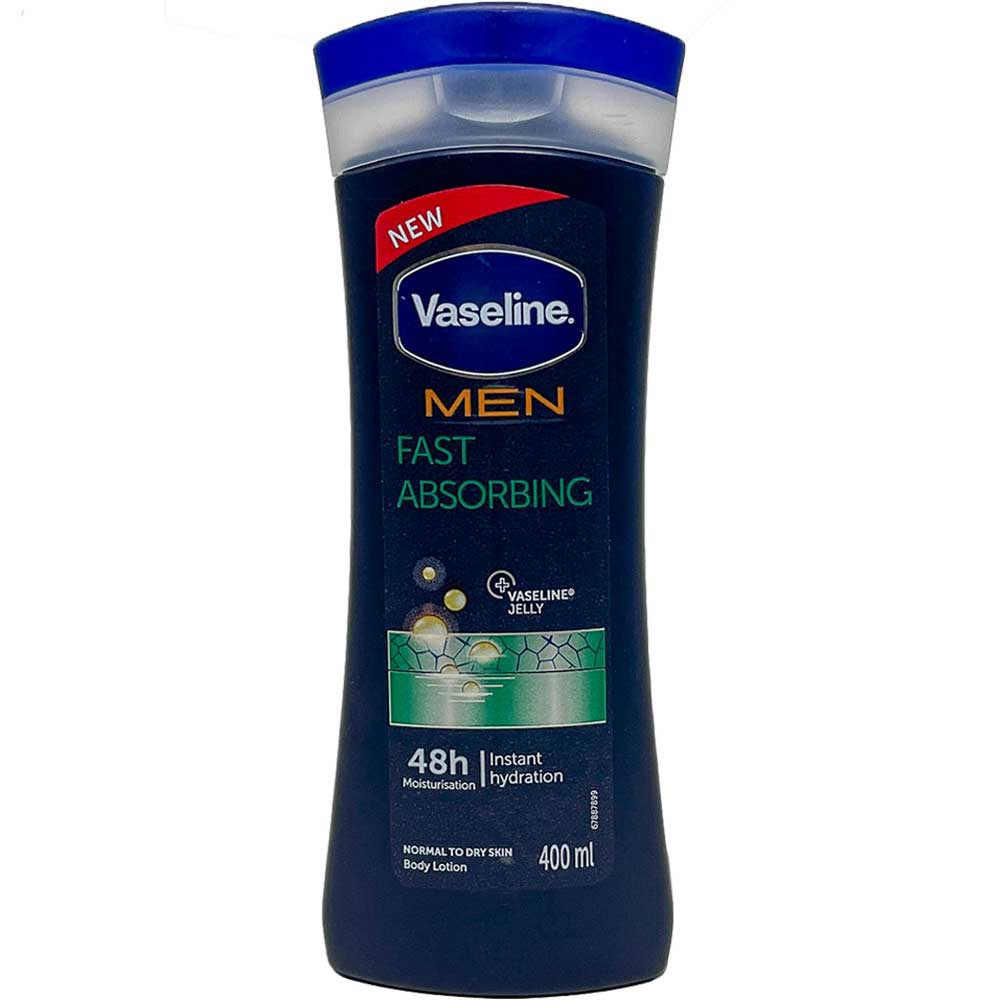 لوسیون بدن آقایان Fast Absorbing وازلین 400ml