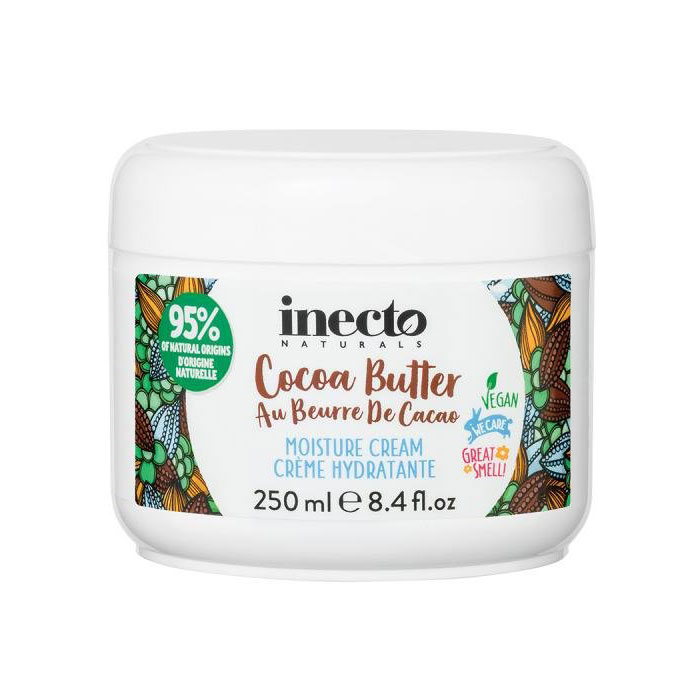 کرم مرطوب کننده و آبرسان کره کاکائو اینکتو 250ml