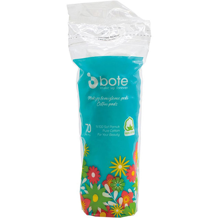 پد پاک کننده آرایش 70 عددی بته