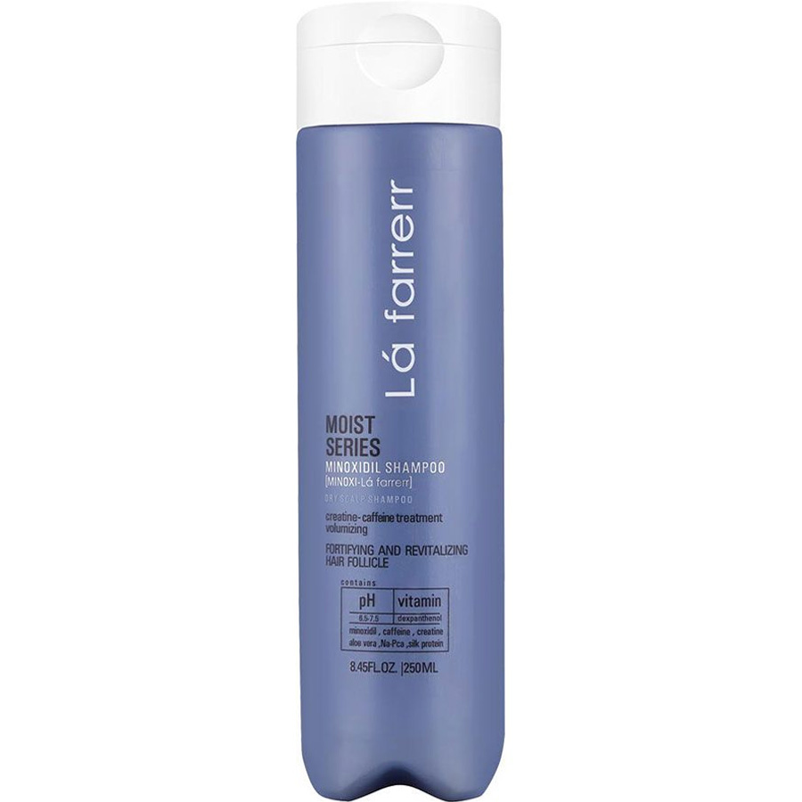 شامپو ضد ریزش موهای خشک Minoxi لافارر 250ml