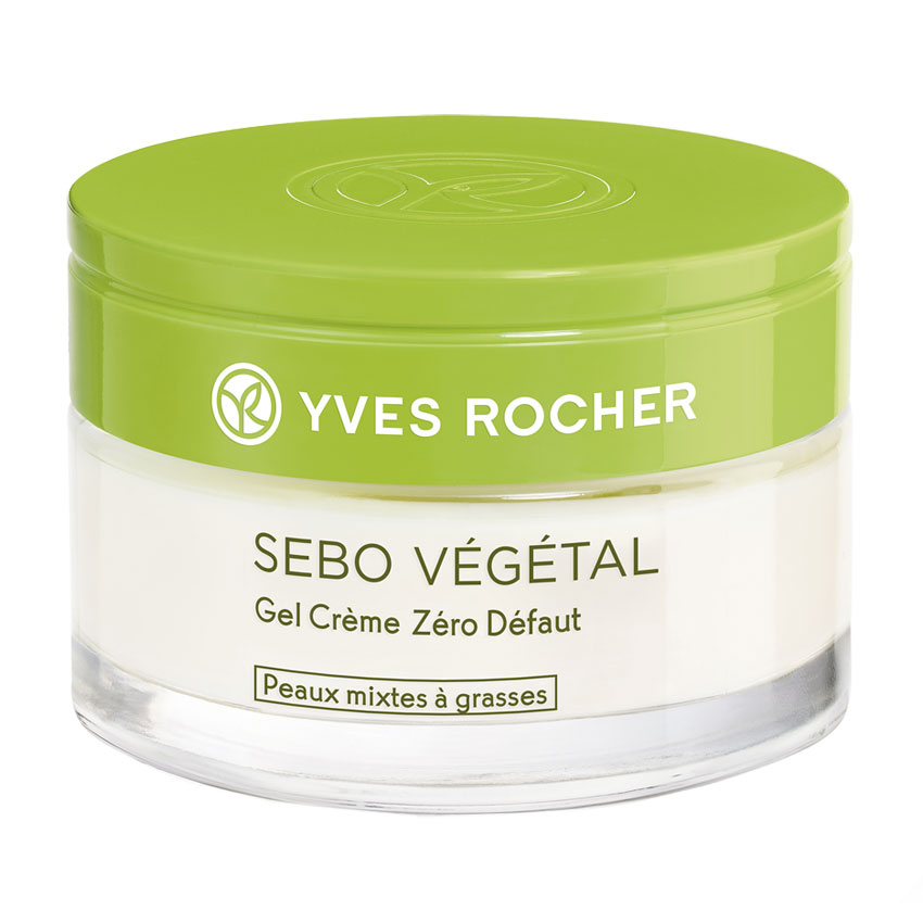 ژل کرم آبرسان پوست مختلط تا چرب Sebo Vegetal ایوروشه