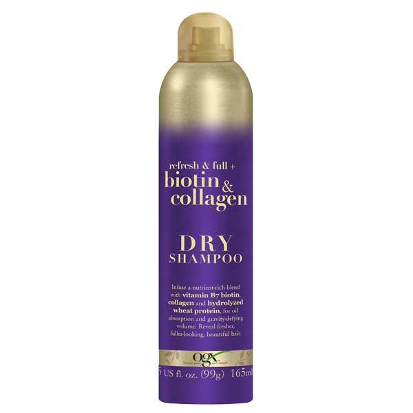 شامپو خشک بیوتین و کلاژن او جی ایکس 165ml