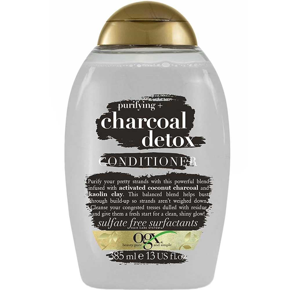 نرم کننده فاقد سولفات زغال فعال او جی ایکس 385ml