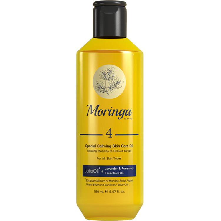 روغن آرامش بخش پوست مدل 4 مورینگا امو 150ml