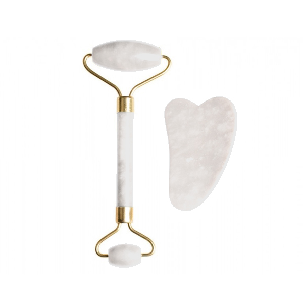 ست ماساژور دستی جید رولر و ماساژ (یشمی)