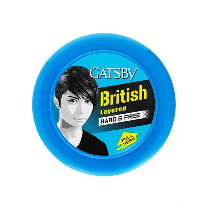 واکس مو  British Hard & Free گتسبی 75gr
