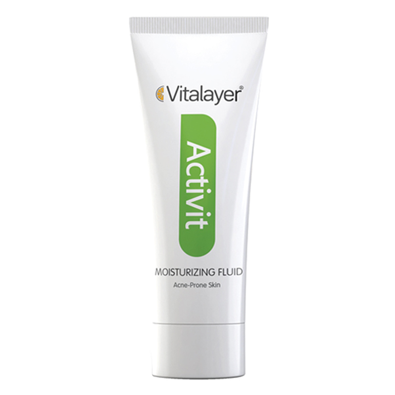 فلوئید مرطوب کننده پوست چرب ویتالیر اکتی ویت 40ml
